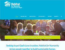 Tablet Screenshot of habitatgtr.org